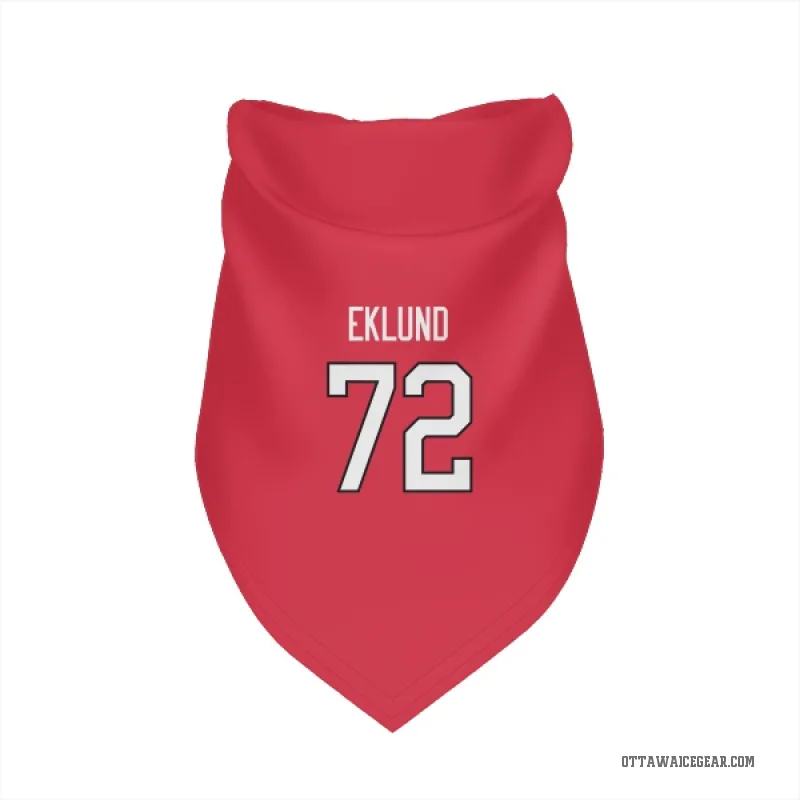 William Eklund  Red Ottawa Senators  Cat & Dog Pet Bandana